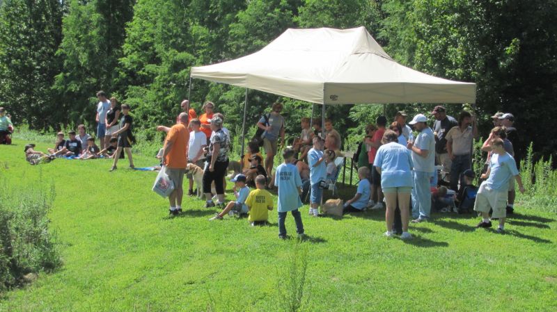 The call of the wild: young participants get excited about the outdoors at the first ever J.A.K.E.S. Day at the Norma Johnson Conservation Center