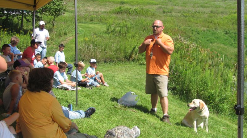 The call of the wild: young participants get excited about the outdoors at the first ever J.A.K.E.S. Day at the Norma Johnson Conservation Center