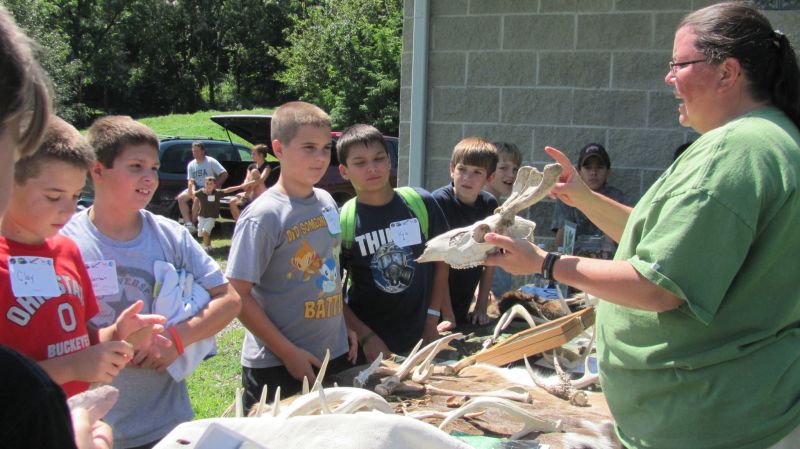 The call of the wild: young participants get excited about the outdoors at the first ever J.A.K.E.S. Day at the Norma Johnson Conservation Center