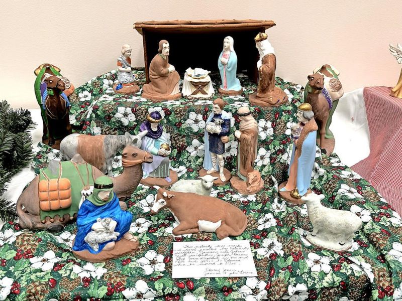 The Christmas nativity scene elicits many emotions