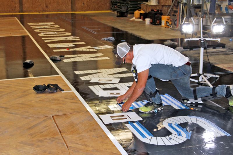 The Ohio Floor Company experiences 'Net' gains through work on NBA's Barclays Center floor