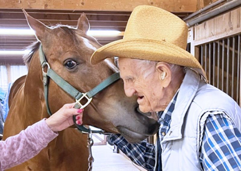 Through Hospice, Orrville horse lover gets his ride