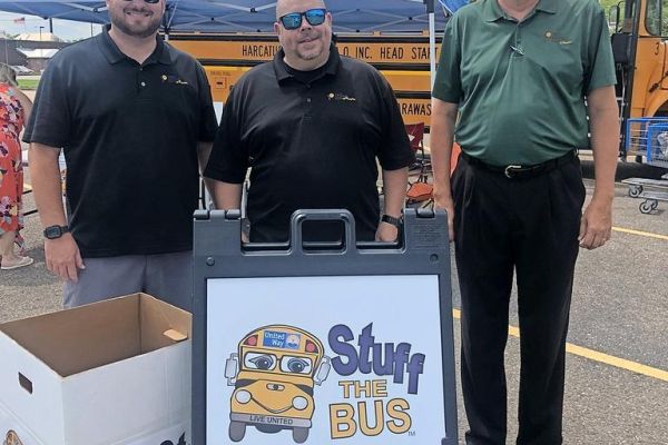 Time to Stuff the Bus for area children