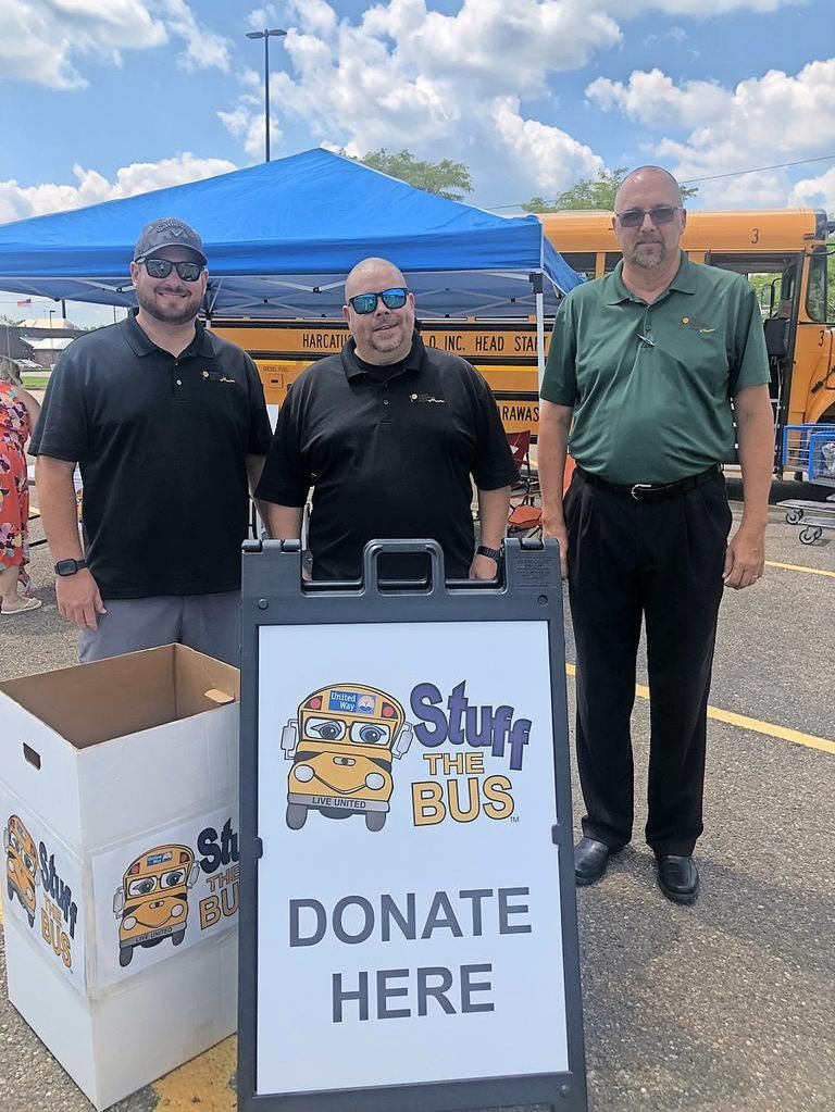 Time to Stuff the Bus for area children