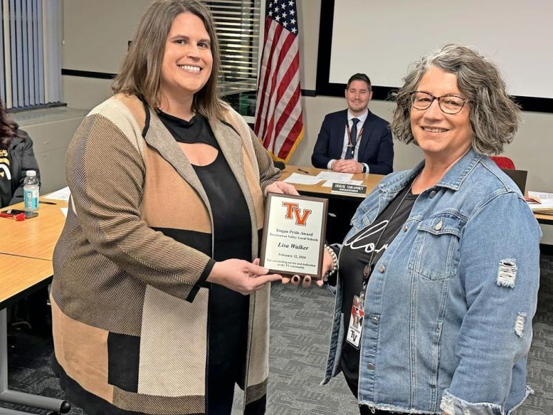Trojan Pride Award presented