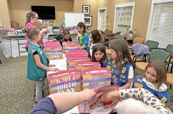 Troop 777’s Birthday Bags open the door to party time