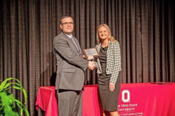 Troyer recognized as OSU ATI Outstanding Student