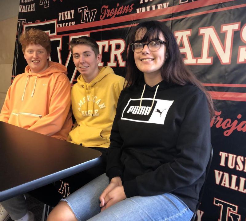 Tusky Valley names Students of the Month