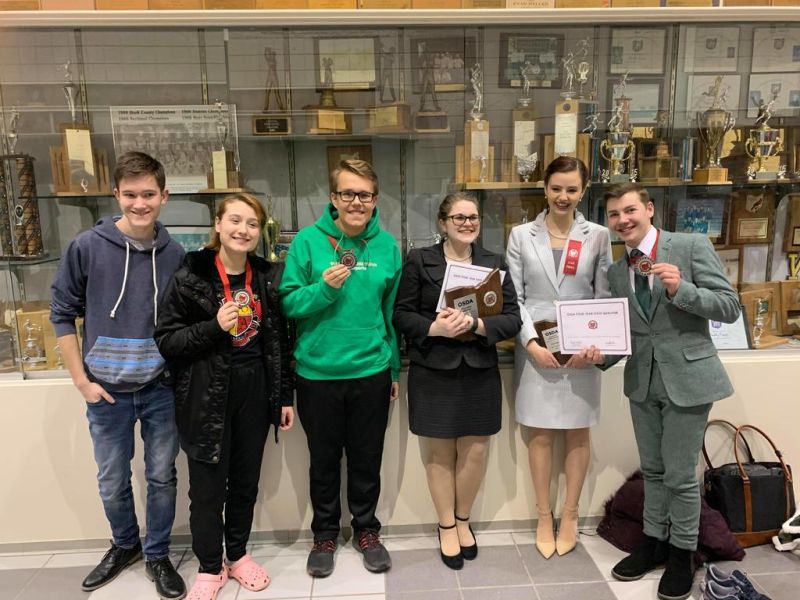 Tusky Valley speech team wins big at state tournament
