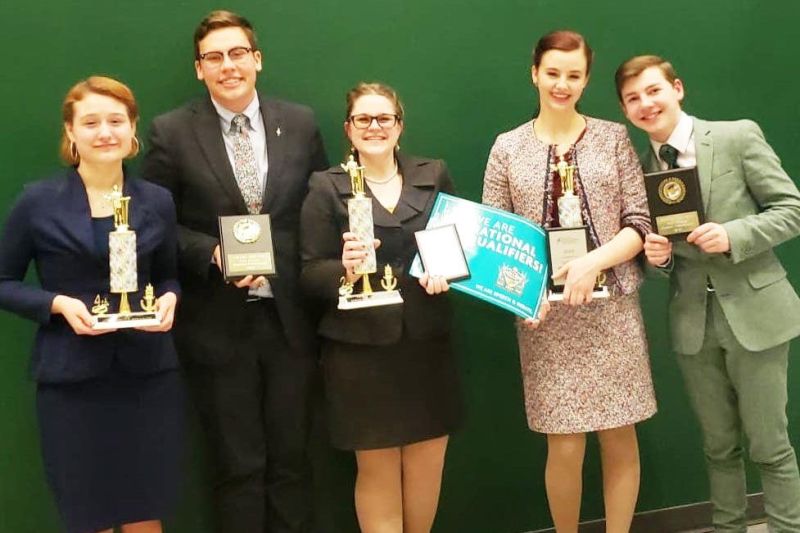 TV students qualify for national competition