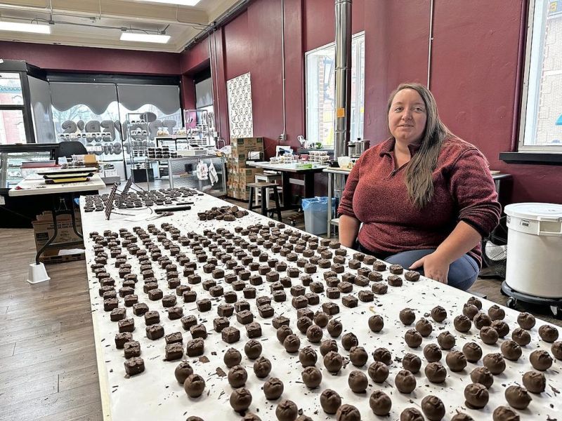 Troyer puts the ‘chocolate’ in chocolate walk