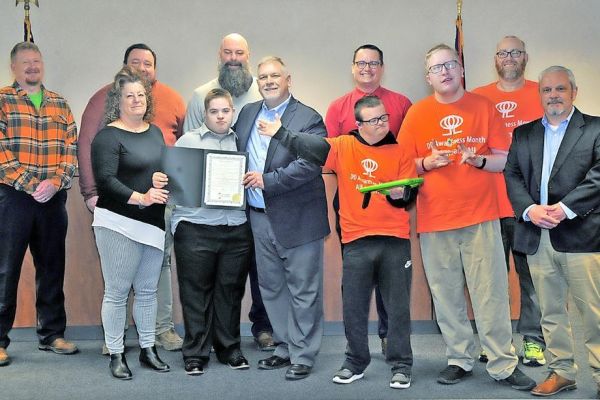 Wayne commissioners recognize March as DD Awareness Month