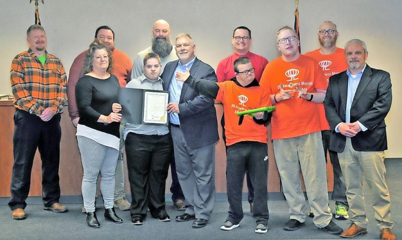 Wayne commissioners recognize March as DD Awareness Month