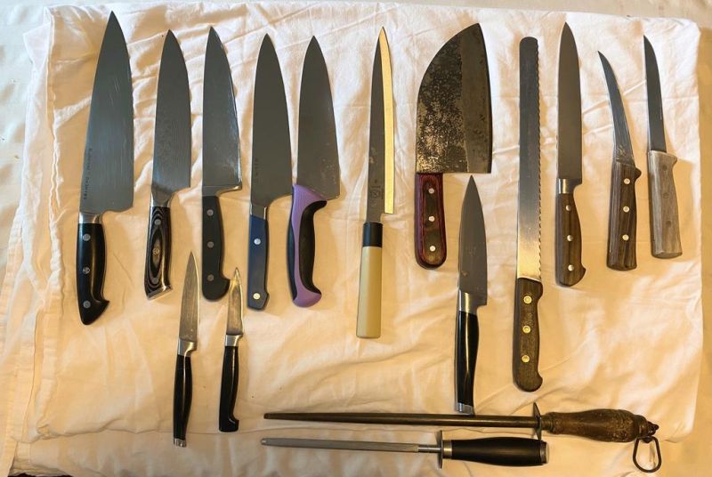 We cooks accumulate a lot of knives over time