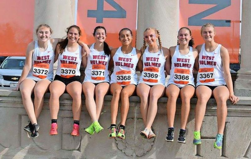 West Holmes girls XC gets in final run at Nike Invite