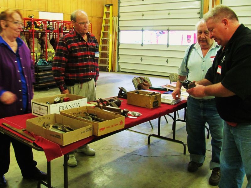 What exactly is a goniostat?: Trading tools and stories at Antique Tool Show and Sale