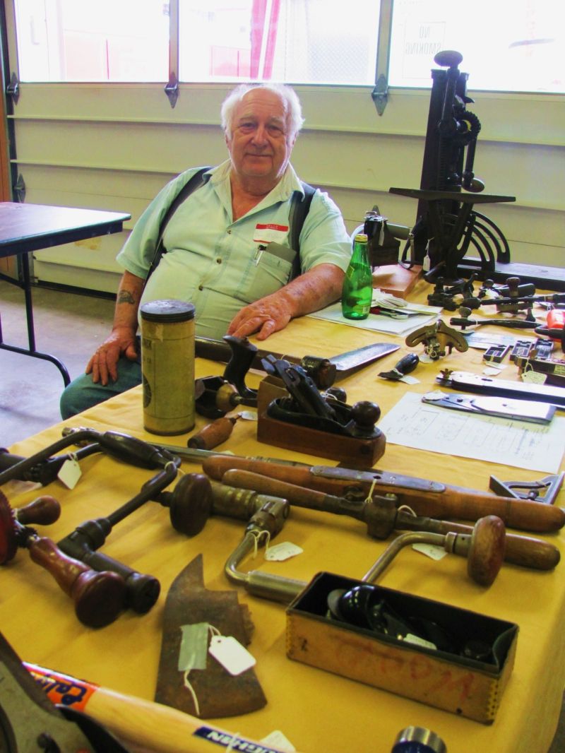 What exactly is a goniostat?: Trading tools and stories at Antique Tool Show and Sale