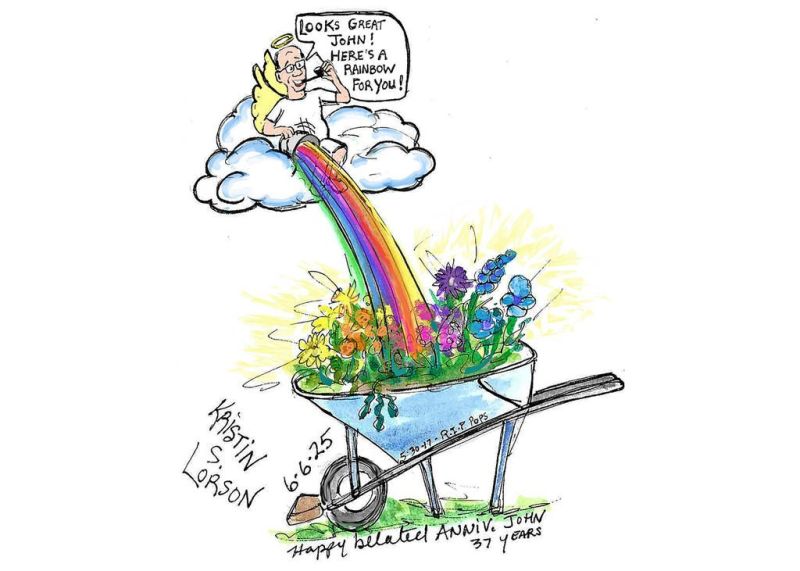 Wheelbarrow carries big magic for wannabe gardener