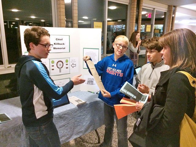 WHMS students tackle a monumental undertaking for Lit Night