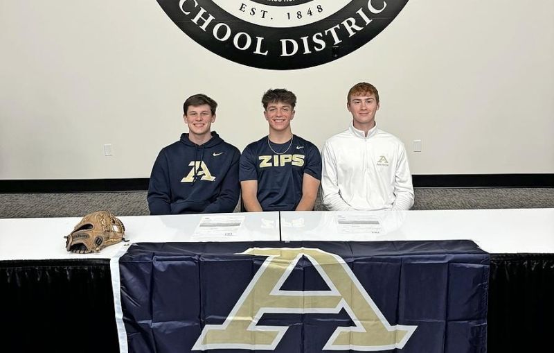 Wooster High baseball trio signs with Akron