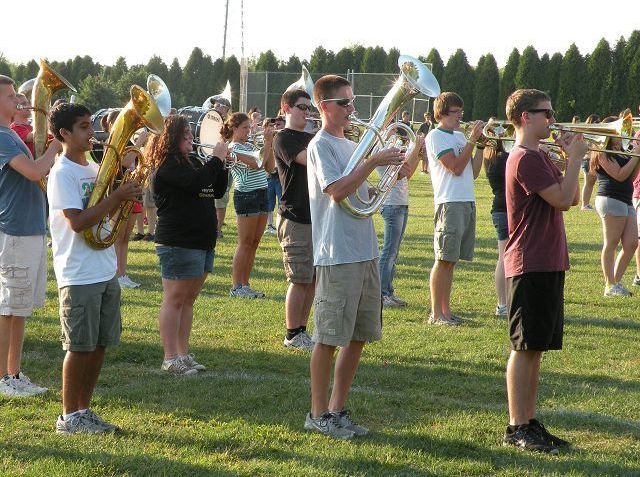 WHS marching band performs during August 26… | The Bargain Hunter