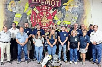 Wilmot Fire Department received a grant