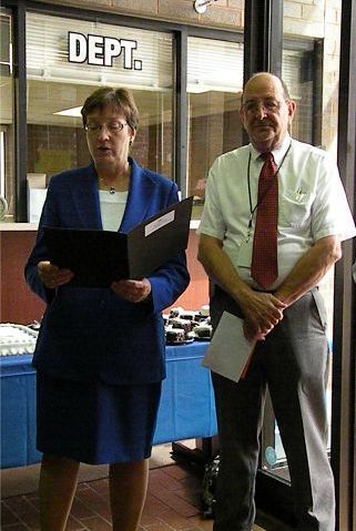 Wise honored for 41 years of public service