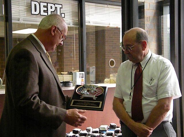 Wise honored for 41 years of public service