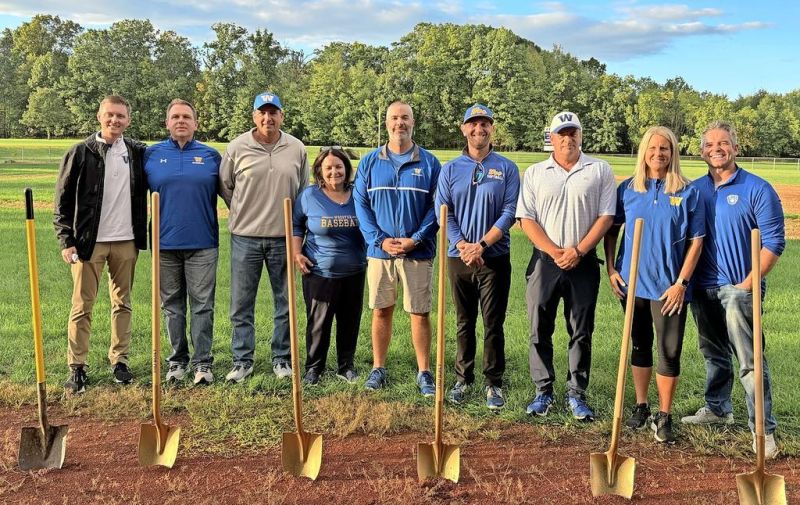 Wooster breaks ground on baseball, softball turf project