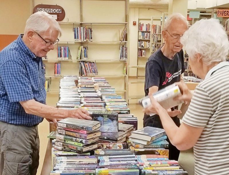 Wooster Friends of the Library summer book sale