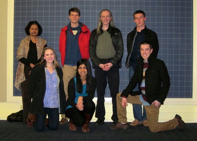 Wooster Physicists present research at National meeting