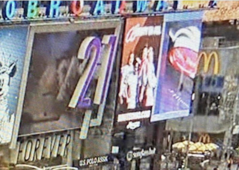 Wooster woman appears on Times Square billboard
