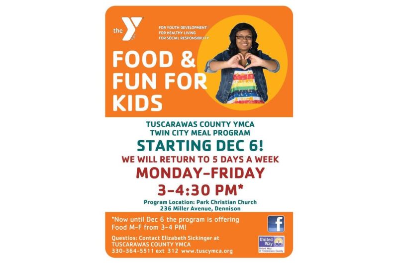 YMCA offering carryout meals
