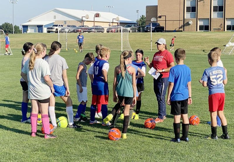 Young Knights test skills at recent youth soccer camp