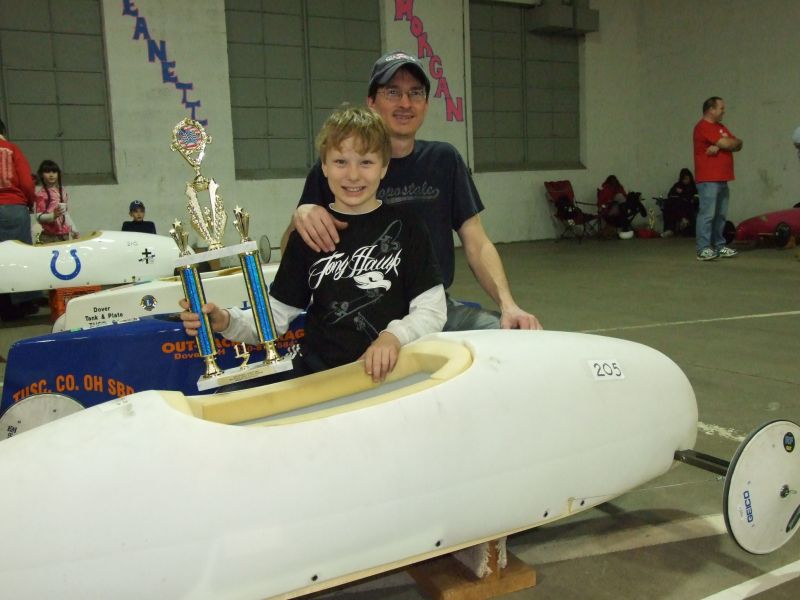 Youth sport with a purpose: 30 kids raced toward potential qualification for the All-American Soap Box Derby at an indoor rally held January 15-16 at Dover
