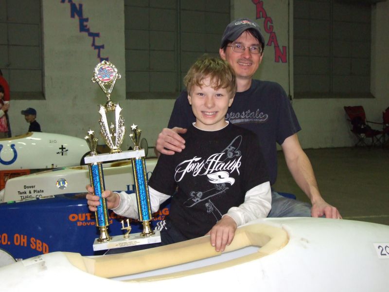 Youth sport with a purpose: 30 kids raced toward potential qualification for the All-American Soap Box Derby at an indoor rally held January 15-16 at Dover