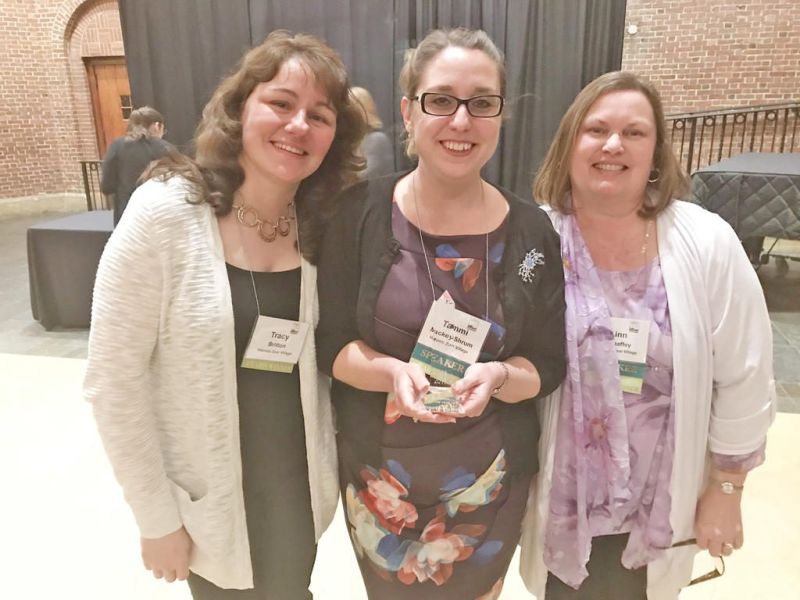 Zoar recognized with award